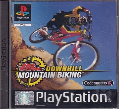 No Fear Downhill Mountain Biking - PS1 (B Grade) (Genbrug)
